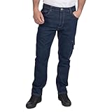 Lee Cooper LCPNT239 Herren Arbeitskleidung Sicherheit Stretch Denim Zimmermann...