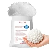 EVE Textile® Premium Faserbällchen-Füllwatte; Perlenfüllwatte als...
