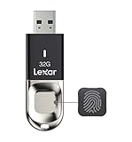 Lexar JumpDrive Fingerabdruck F35 USB Stick 32GB USB 3.0, Flash-Laufwerk Bis zu...