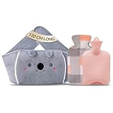Wärmflasche Wärmflaschengürtel 1L 130cm Extra Langer 3 in 1 Koala...
