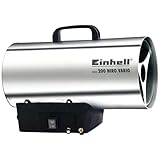 Einhell 2330920 Heißluftgenerator HGG 200 Niro Vario (Propangasbetrieben, max....