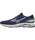 Mizuno Herren Wave Prodigy 5 Laufschuh, Blau/Weiß/Grün (Blue Depths White...