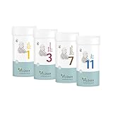 PFLÜGER Schüßler Salze - Kennenlern-Set-Kur - Nr. 1, 3, 7 und 11 je 400...