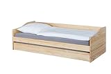 Inter Link- Funktionsbett - Kinderbett - Einzelbett - Sofabett - mit Stauraum -...