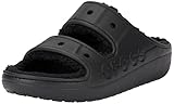Crocs Unisex Erwachsene Baya Cozzzy Sandal Sandalen, Black, 38/39 EU