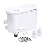 Aquamatix Silencio 2 Sanitärpumpe 400W Hebeanlage Duschpumpe 145L/min 2...