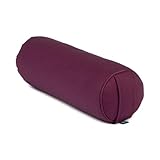 Bodhi Yoga Mini Bolster ECO | Ø 14 cm | 100% Bio-Baumwolle | Nackenrolle mit...