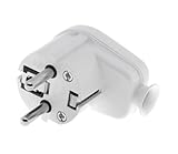 KEL Winkelstecker Uni Schuko 16A / 250V - Stecker, Schutzkontaktstecker IP20...
