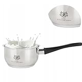 KARL HAUSMANN Edelstahl Stielkasserolle - 16 cm/1.5L - Kasserolle Induktion für...