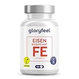 Eisen mit natürlichem Vitamin C (40mg) - Eisenbisglycinat + Acerola (Vitamin C)...