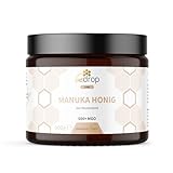 bedrop Manuka Honig mit MGO 500+ 600g XXL Glas - 100% echter Premium Manukahonig...