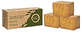 Pure Now Aleppo Seife 3 x ca 200g, 85% Olivenöl 15% Lorbeeröl, PH Neutral,...