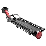 MidGard Fahrrad Gepäckträger für Sattelstütze aus Aluminiumlegierung, mit...