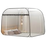 Pop-Up Moskitonetz Sommer-Betthimmel Faltbar Tragbar Moskitonetz Installation...