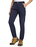 donhobo Hose Damen Wanderhose Leichter Atmungsaktiv Cargohose Wasserabweisend...