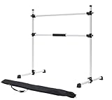 WESTMANN Ballettstange | 120x74x120 cm Weiß | Aluminium Balett Barre &...