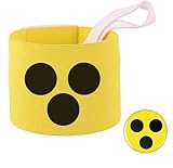 TAKONE Blindenbinde für Erwachsene mit 2 Blindenabzeichen – Hilfsmittel für...