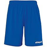 uhlsport Unisex Performance Shorts, Azurblau/Weiß, XL EU