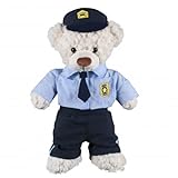 Blaues Polizei-Outfit – 40 cm – Teddybär-Kleidung – Bär nicht im...