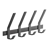 SOTECH Blackline ALBA (groß) Hakenleiste 345 mm mit 4 Haken schwarz...