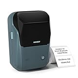 NIIMBOT B1 Etikettendrucker mit 1 Rolle Starterband, Bluetooth-Etikettendrucker...