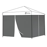 Sekey 2PCS Seitenwände für Pavillon 3x3 Wasserdicht Winterfest, Seitenwände...