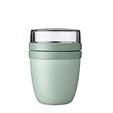 Mepal Müslibecher to go, praktischer Joghurtbecher to go - Unterteilung für...