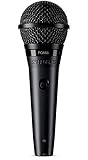 Shure PGA58 Dynamisches Mikrofon-Handheld-Vokalmikrofon mit Ein/Aus-Schalter,...