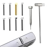 WestCH 8 Scharnierstifte,Feuerzeuge Ersatzteile Reparatur Zubehör Set inkl 1...