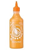 Flying Goose Sriracha Mayoo Sauce - Mayonnaise, leicht scharf, orange Kappe,...