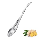 Westmark Löffel- / Ingwerreibe, 18,3 x 4,2 cm, Rostfreier Edelstahl, Silber,...