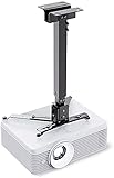 Drsn Universal Beamer Deckenhalterung, Höhenverstellbar 43-65cm - bis 30kg -...