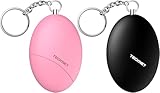 TECKNET Taschenalarm für Frauen, 2 PCS 130dB Persönlicher Sirenen...
