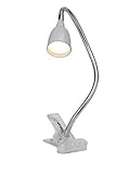 BRILLIANT Lampe Anthony Schreibtischlampe eisen/titan – verstellbare...
