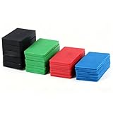 80 Stk Abstandshalter Kunststoff Unterlegplatten Kunststoff Verglasungsklötze...