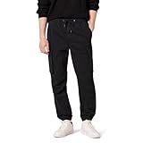 Amazon Essentials Herren Cargo-Jogginghose mit normaler Passform und Kordelzug...