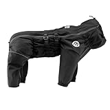 Mikki Doodles Hunde-Regenmantel, wasserdicht, Winddicht, seidiges Futter,...