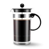 Bodum Siebstempelkanne Kaffeezubereiter 1000ml, hochwertiger doppelwandiger...