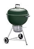 Weber Original Kettle Premium Holzkohlegrill, 55,9 cm, Grün
