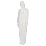 3M Herren Disposable jumpsuit Wit 3M Schutzanzug 4500 wei Gr L Kategorie I,...