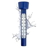 Pool Thermometer Wassertemperatur Thermometer Schwimmend Analog Leicht abzulesen...