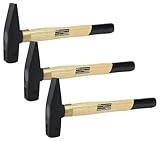 Brüder Mannesmann Werkzeug 76503 Schlosserhammer 300 g (Packung mit 3)