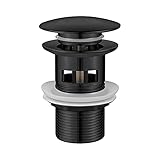 Ibergrif M20502B Universal Ablaufgarnitur POP UP- Anti-Blocking, Auslaufsicher,...