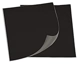 TimeTEX Tafelfolie A4 selbstklebend 2er Set, schwarz | Wieder abwischbare...