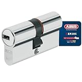 ABUS Profilzylinder XP20SN 40/40 inklusive Sicherungskarte & 3 Schlüsseln,...