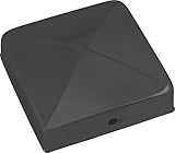 Connex Pfostenkappe - 70 x 70 mm - Witterungsschutz für Pfosten & Zäune -...