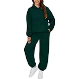 Angxiwan sportoutfit Damen Set XL Jogginganzug Trainingsanzug Sportanzug 2...