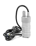 QWORK 12V Tauchwasserpumpe 840L/H 5 Maximale Wasserhöhe Mikromotor Wasserpumpe...