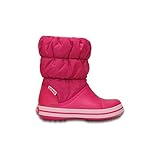 Crocs Winter Puff Boot Kids, Unisex - Kinder Schneestiefel, Pink (Candy Pink),...