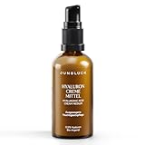JUNGLÜCK Hyaluron Creme Hochdosiert Gesicht Mittel - Anti Aging...